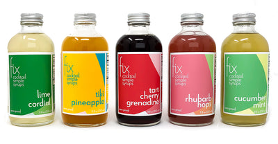 A Fresh New Look for our Cocktail Simple Syrups!