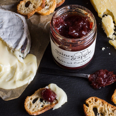 Gourmet jams and all natural preserves from Quince & Apple.