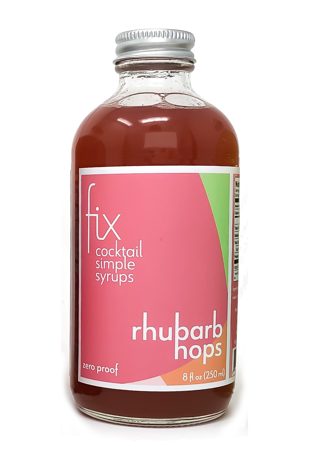 Rhubarb Hops simple syrup from Fix for craft cocktails at home